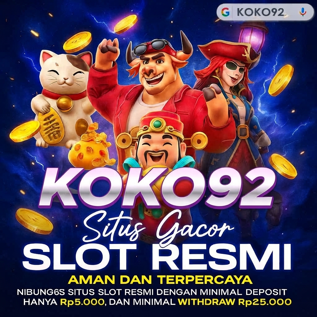 KOKO92: Agen Web Gacor Server Terbaik Melegenda & Mudah Maxwin Terjamin Aman